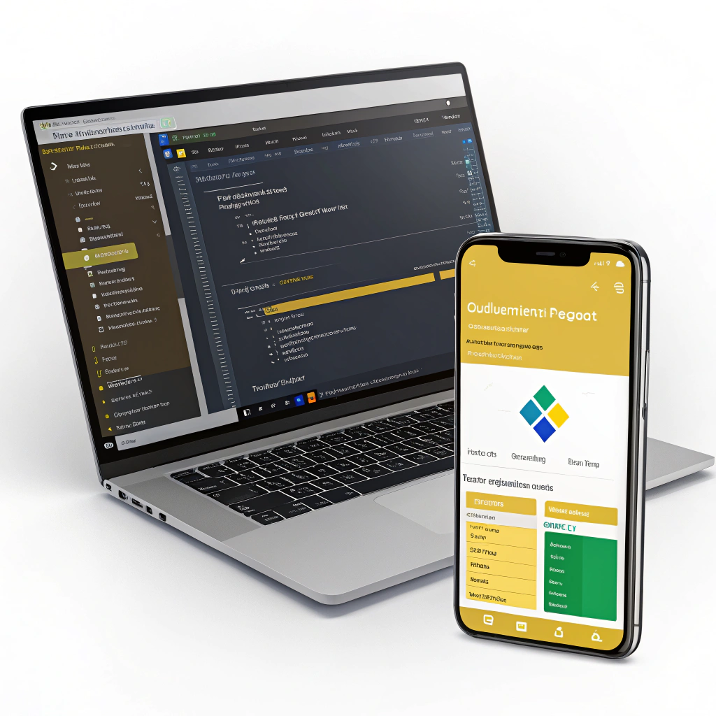 mobile application development mobile phone laptop (1)
